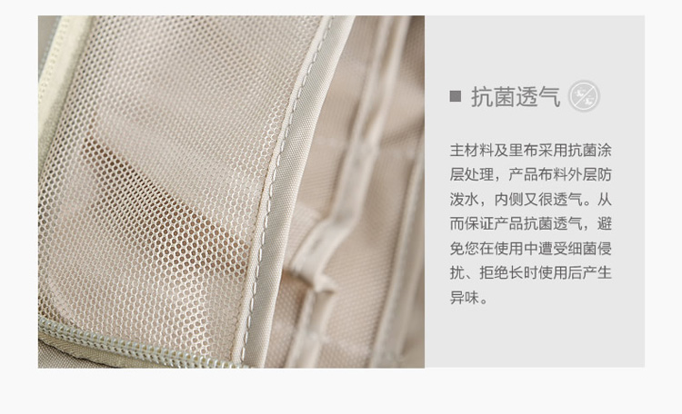 文艺青年 旅行套装便携包防水洗漱包洗刷包 男士女出差洗浴包折叠化妆包 便携户外旅行包收纳包 蓝色