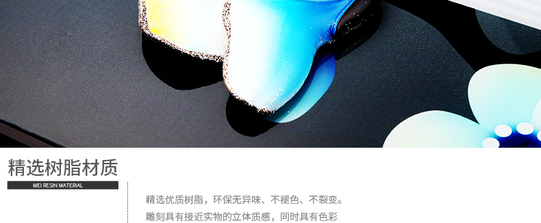 
                                        全悦浮雕画 沙发背景墙客厅现代装饰画三联画立体冰晶挂画 60*60*2.4CM                