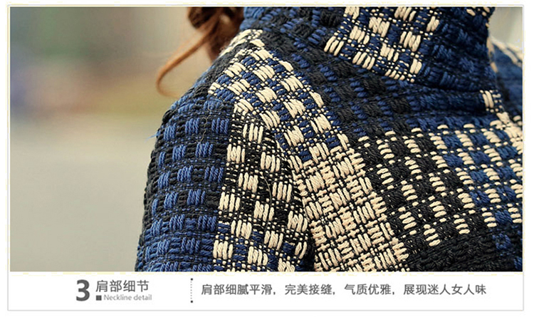 Ms Audrey EU's 2015 romantic Connie autumn and winter new stylish graphics thin coarse wool terylene Sau San coats female jackets for larger gross? female windbreaker women jacket navy blue long-sleeved XXL pictures of, prices, brand platters! The elections are supplied in the national character of distribution, so action, buy now enjoy more preferential! As soon as possible.