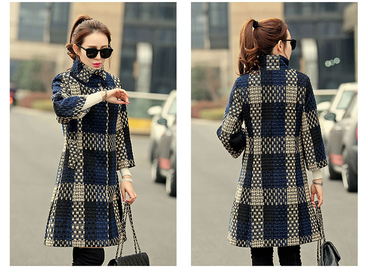 Ms Audrey EU's 2015 romantic Connie autumn and winter new stylish graphics thin coarse wool terylene Sau San coats female jackets for larger gross? female windbreaker women jacket navy blue long-sleeved XXL pictures of, prices, brand platters! The elections are supplied in the national character of distribution, so action, buy now enjoy more preferential! As soon as possible.