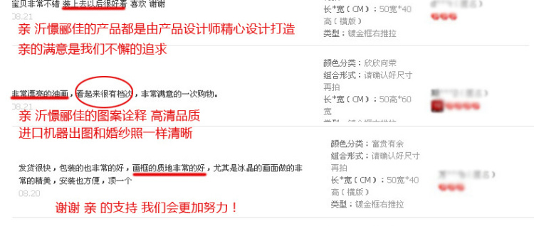 无框画装饰画客厅现代餐厅装饰画卧室装饰画欧式沙发背景墙装饰画三联壁画挂画墙画 W56 70*70 三件套