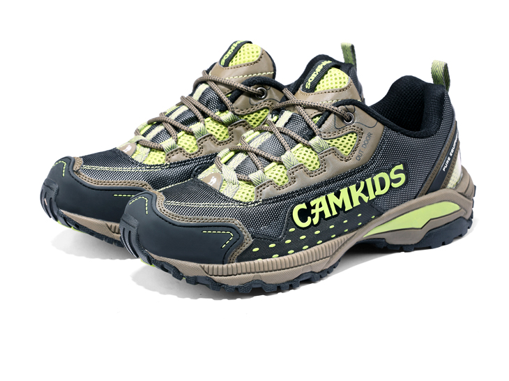 骆驼CAMKIDS 男女童中大童户外登山鞋运动鞋