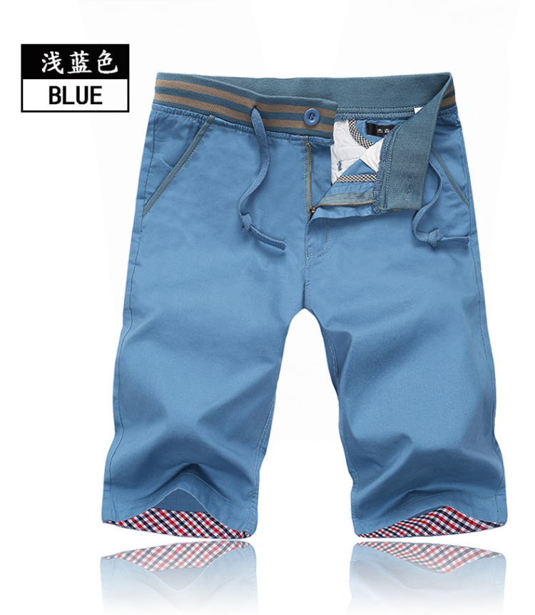 杰森迪亚 新款夏季<em>马裤黑色</em>短裤男休闲男裤男