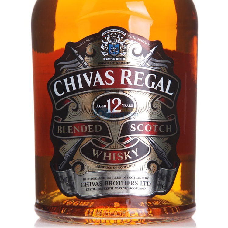 百龄坛特醇 杰克丹尼 芝华士12年苏格兰调和威