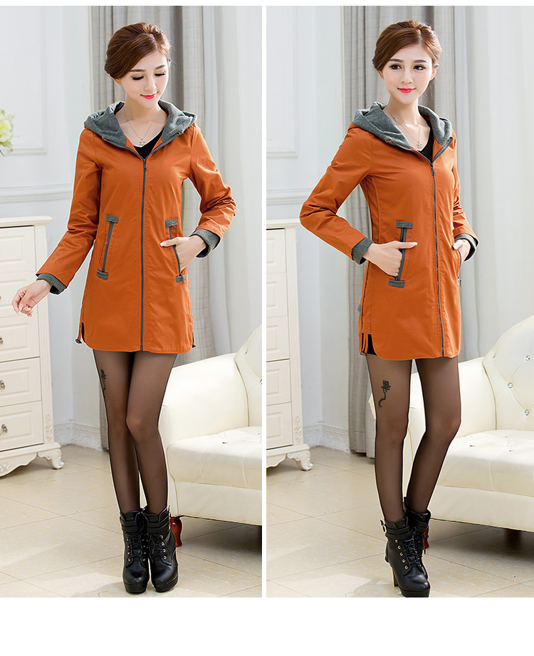 Ah-tsu 2015 sweater female new larger female 200 catties thick mm windbreaker women long jacket, women too many users in the brick-red L picture, prices, brand platters! The elections are supplied in the national character of distribution, so action, buy now enjoy more preferential! As soon as possible.