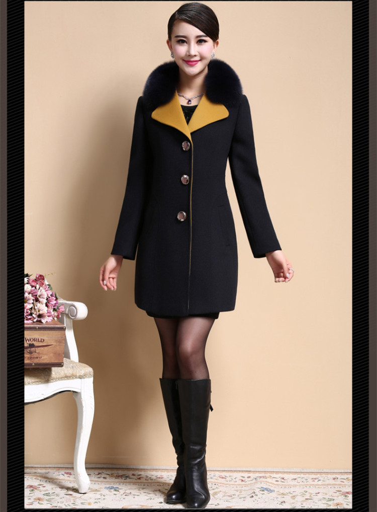 About the  2015 autumn and winter Jadeite Jade Mount Gross Korean female jacket? 