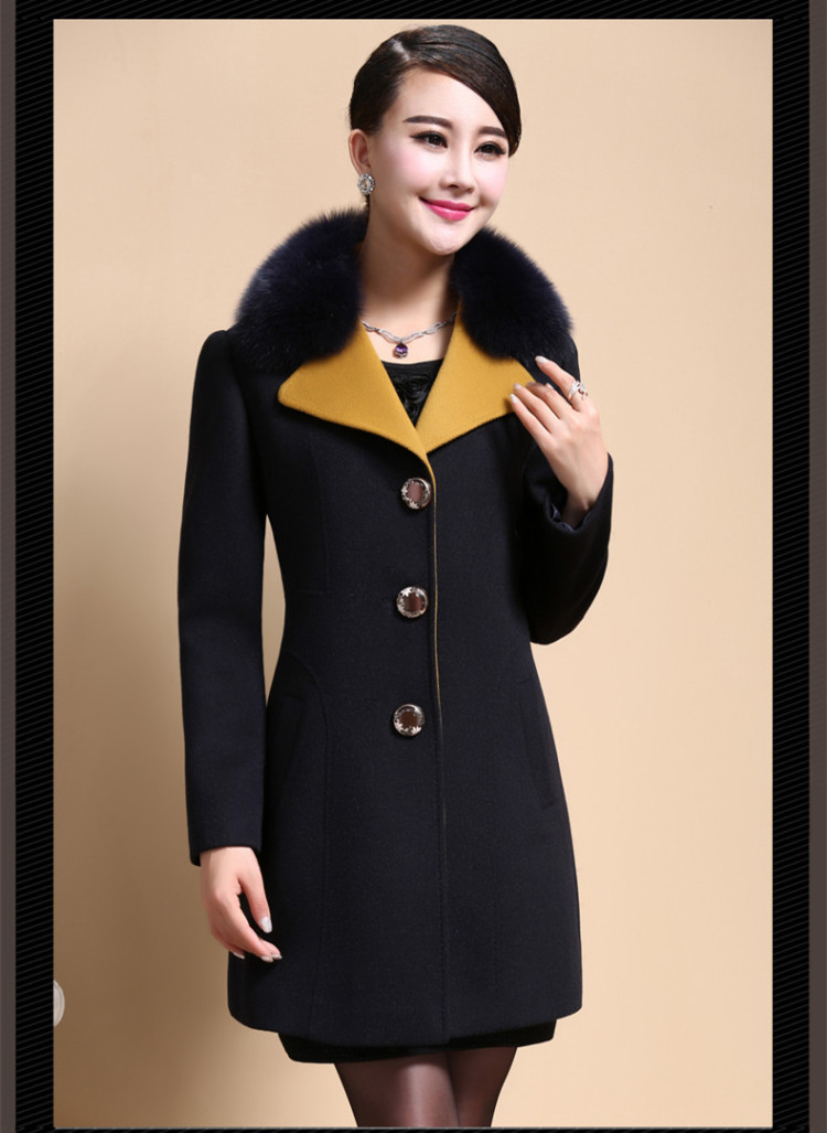 About the  2015 autumn and winter Jadeite Jade Mount Gross Korean female jacket? 