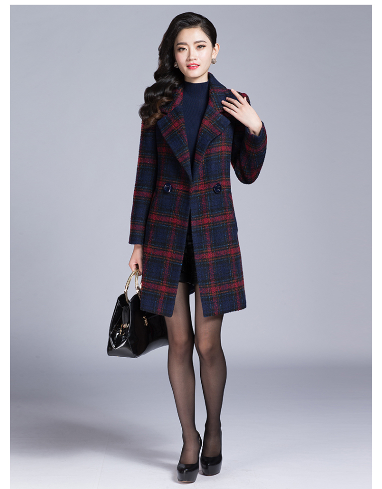 Ms Audrey EU Bai Ya 2015 autumn and winter new gross? coats that long temperament grid long-sleeved jacket is elegant gross female 8029# Red Grid 4XL Photo, prices, brand platters! The elections are supplied in the national character of distribution, so action, buy now enjoy more preferential! As soon as possible.