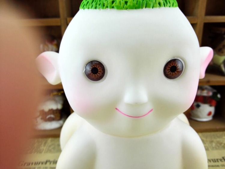 加大号花千骨胡巴糖宝贝存钱罐个性卡通存钱罐捉妖记摔不破分节存钱筒 大号B款