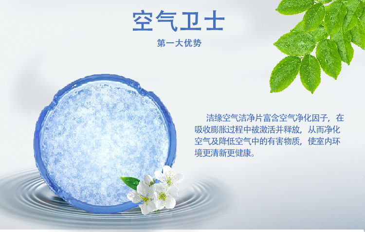 洁缘 空气洁净片 净化除味 圆片