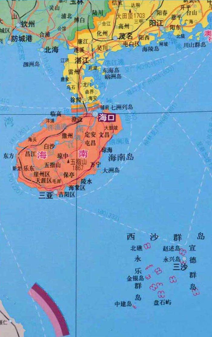 竖版中国地图挂图 2014年竖版 1.