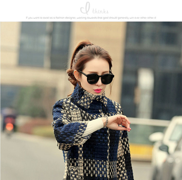 Ms Audrey EU's 2015 romantic Connie autumn and winter new stylish graphics thin coarse wool terylene Sau San coats female jackets for larger gross? female windbreaker women jacket navy blue long-sleeved XXL pictures of, prices, brand platters! The elections are supplied in the national character of distribution, so action, buy now enjoy more preferential! As soon as possible.