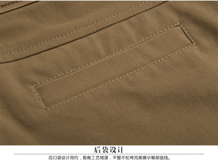 阿玛施2015秋新款修身女裤小直筒长裤   哥弟时尚气质直筒裤百搭职业纯色口袋女士长裤女裤 黑色 3码/M