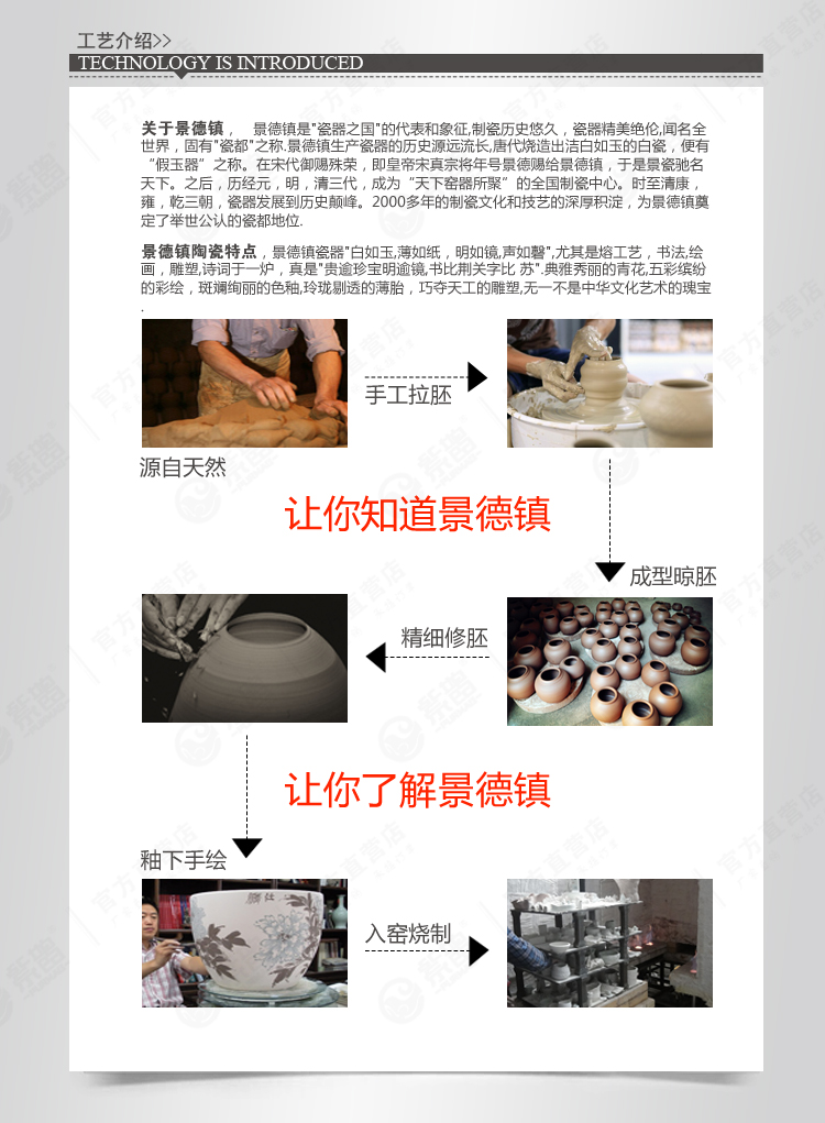 欧凯隆     景德镇陶瓷鱼缸睡莲缸碗莲金鱼乌龟缸风水缸雕刻裂纹釉中大号 仿古冰裂纹 大号