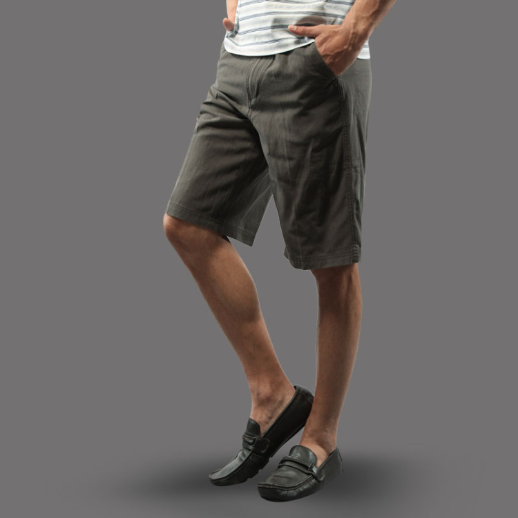 爱缪斯男装<em>断码</em> 亚麻<em>短裤</em> 男 夏 宽松<em>大码</em>休闲裤