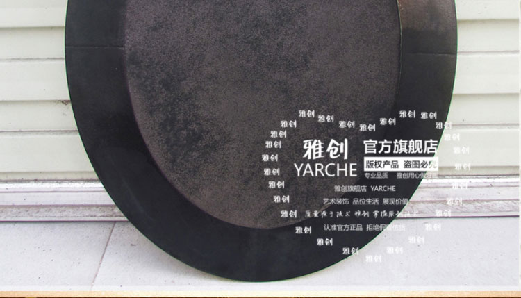 
                                        雅创油画 欧式装饰画椭圆画框客厅玄关柜挂画手绘油画古典花沙发墙画 C款 45*55CM                