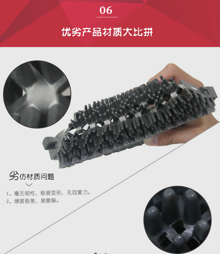 嘉德奥地毯 室外拼接地毯门厅 进门门口三合一拼接地毯镂空防滑除尘酒店宾馆办公楼定制 单刷灰色 加密型 60CM*90CM