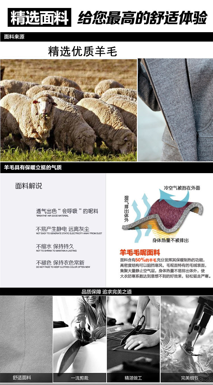 The achievement of the 2015 autumn and winter new Western big medium to long term, Sau San? The coats gray S picture, prices, brand platters! The elections are supplied in the national character of distribution, so action, buy now enjoy more preferential! As soon as possible.