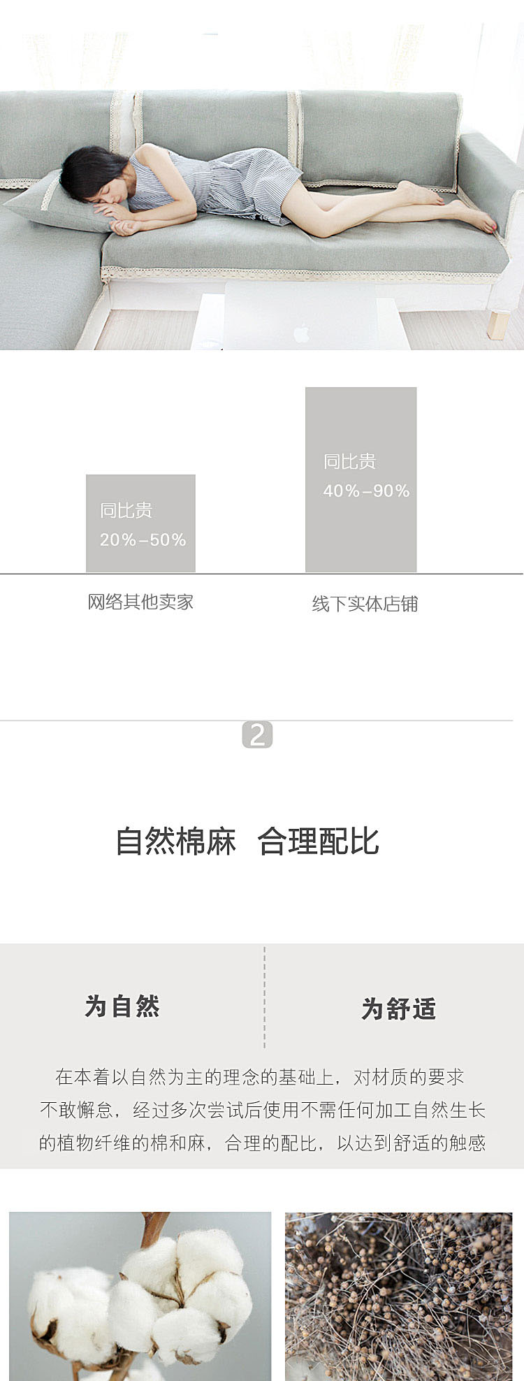 
                                        乐唯仕沙发垫夏凉垫布艺全棉麻沙发垫欧式四季防滑纯色沙发套罩巾棉麻沙发套罩 灰色 90cm*90cm                