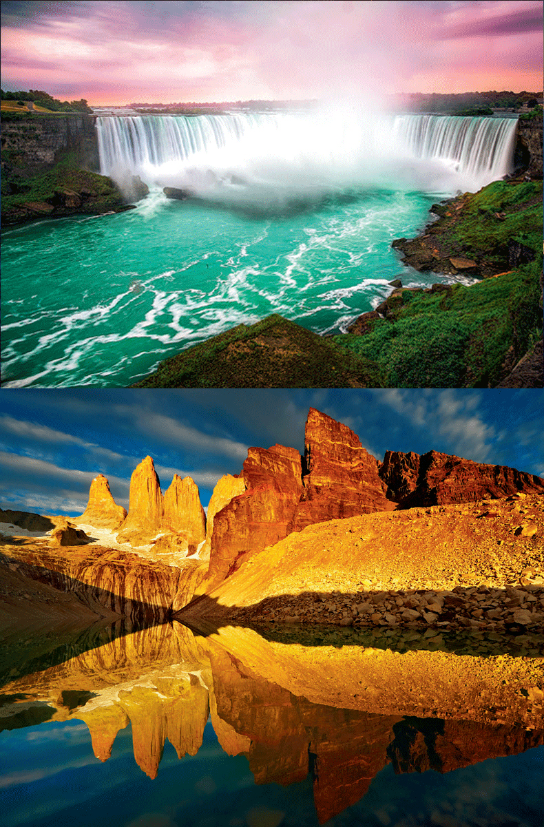 《全球最美的自然景观》 中国国家地理系列图书 自然景观精美写真集