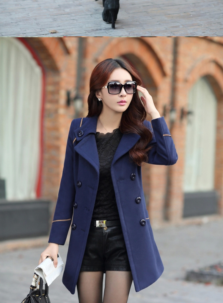 Better, Yi 2015 autumn and winter new products for women new Korean version of Sau San? In gross jacket long a wool coat cashmere M8097 wine red XL Photo, prices, brand platters! The elections are supplied in the national character of distribution, so action, buy now enjoy more preferential! As soon as possible.