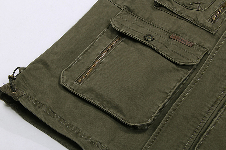 afs <em>jeep战地吉普</em>男装男士棉<em>马甲</em>商务休闲坎肩