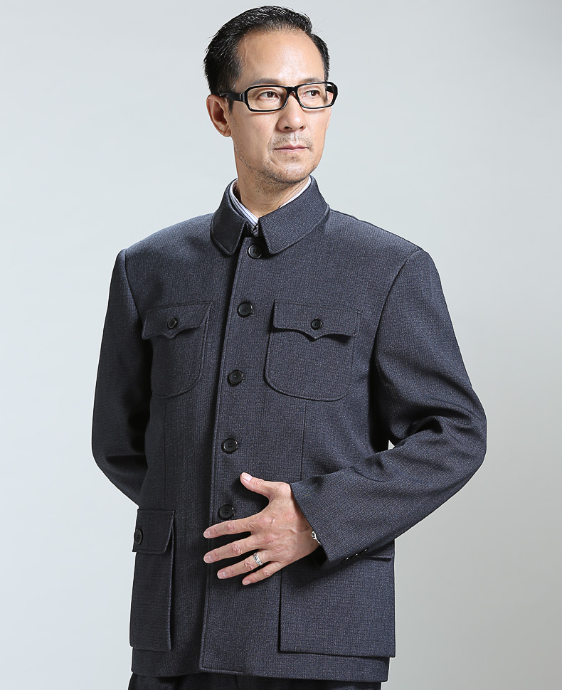 Pick the 2015 Winter Olympics, replace the old dad older Chinese tunic lapel of traditional Chinese tunic elderly men inminbok (Leisure father replacing XL Gray plus lint-free pictures, price, 190 brand platters! The elections are supplied in the national character of distribution, so action, buy now enjoy more preferential! As soon as possible.