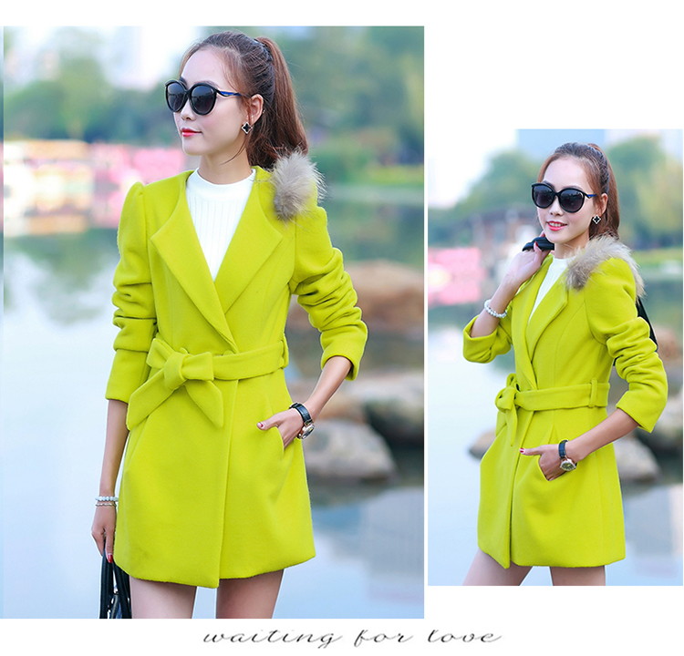 The autumn and winter new gross girls jacket? Long Nagymaros collar Korean windbreaker winter coats that a plush coat stylish pink? S picture, prices, brand platters! The elections are supplied in the national character of distribution, so action, buy now enjoy more preferential! As soon as possible.