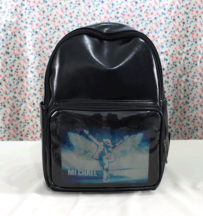 ilelin夏季新款百搭声控发光双肩包学生书包旅游休闲个性背包女包大