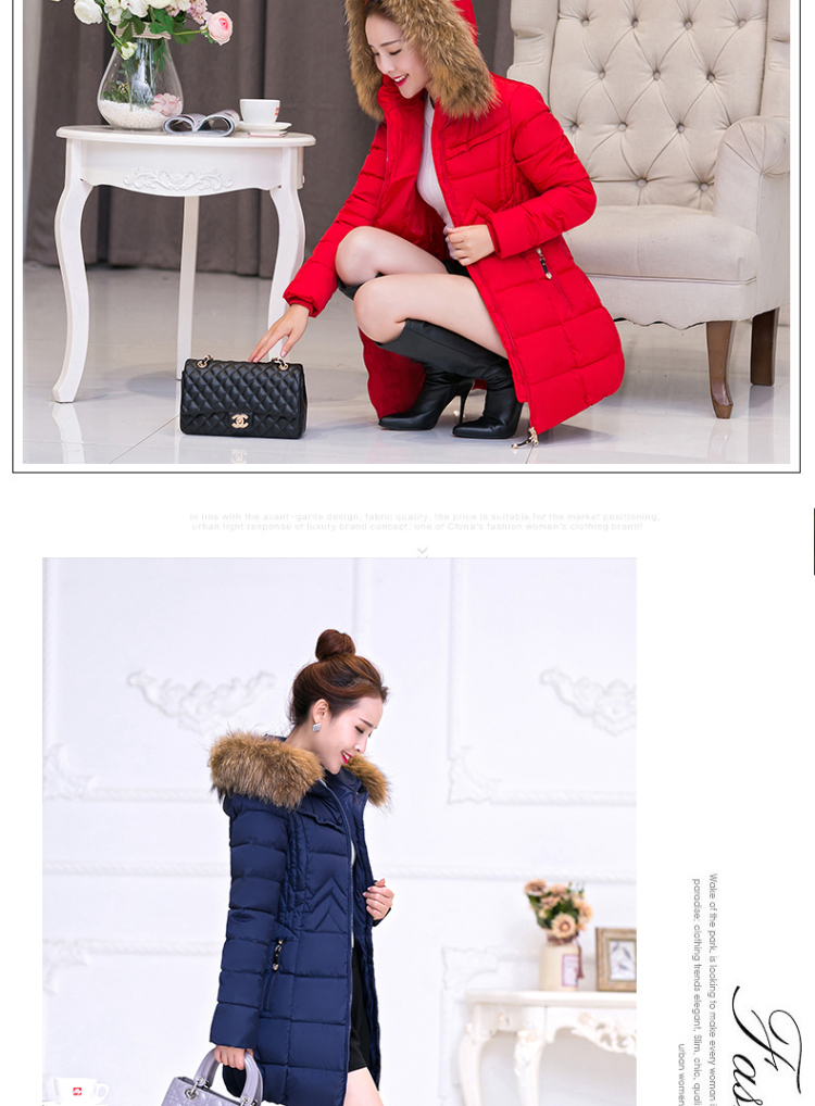 D Yi Butterfly 2015 autumn and winter new Korean gross collar cap in Sau San long cotton coat larger women 1067 Red XL Photo, prices, brand platters! The elections are supplied in the national character of distribution, so action, buy now enjoy more preferential! As soon as possible.