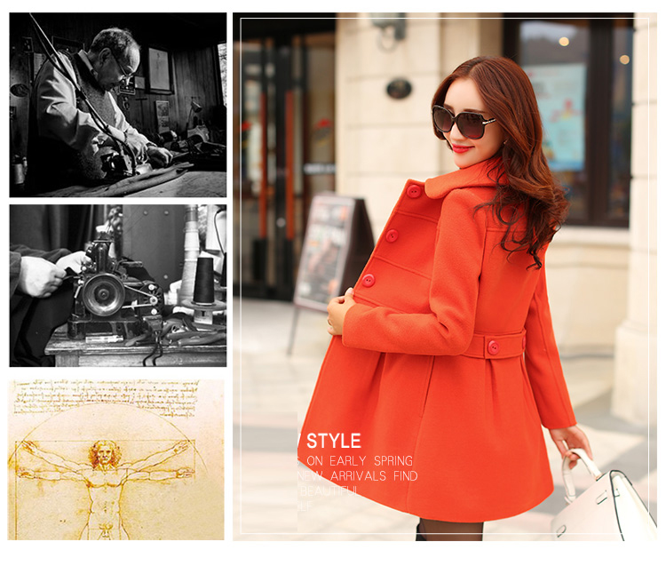 Love Rowse 2015 autumn and winter new Korean version of Sau San video thin hair? jacket a wool coat pink L picture, prices, brand platters! The elections are supplied in the national character of distribution, so action, buy now enjoy more preferential! As soon as possible.