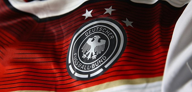 达斯 世界杯FIFA比赛服德国队主场足球球服 G