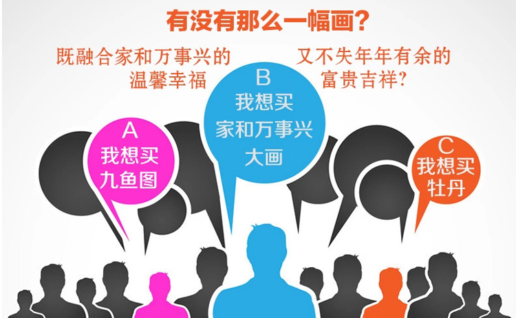 家和万事兴十字绣画 精准印花3d十字绣九鱼图客厅大幅1.5系列 大版@生态棉线145*56CM