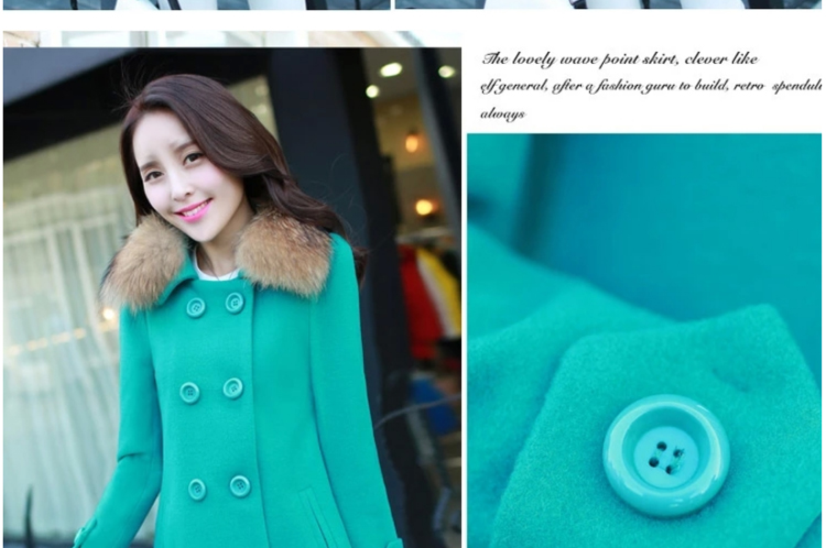 The 2015 autumn and winter 莜 new retro version korea long hair? female YLM244 jacket coat red L picture, prices, brand platters! The elections are supplied in the national character of distribution, so action, buy now enjoy more preferential! As soon as possible.