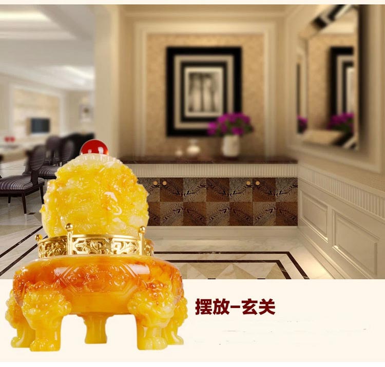 
                                        宇皇梦艺 九转乾坤鼎摆件招财商务办公桌风水摆件工艺品创意家居乔迁客厅装饰开业礼物礼品                