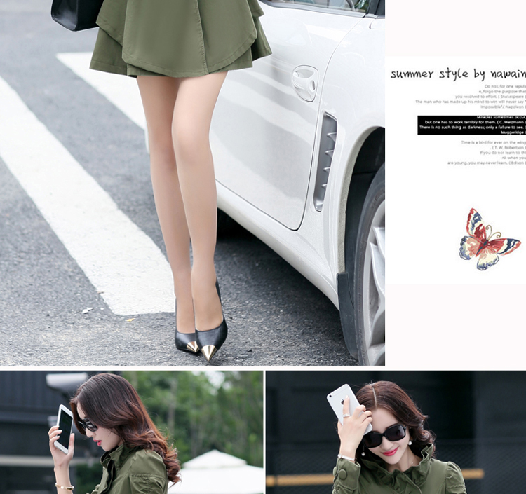 Van Gogh 2015 autumn and winter embroidered new Korean Sau San Sau San l dresses 0187 female army green  XL Photo, prices, brand platters! The elections are supplied in the national character of distribution, so action, buy now enjoy more preferential! As soon as possible.