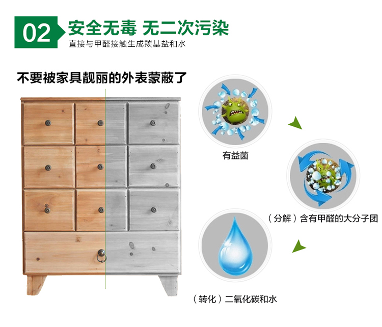 格瑞尔 甲醛清除剂强力型 装修新房除味除甲醛光触媒除甲醛喷剂 家居体验款 200ml