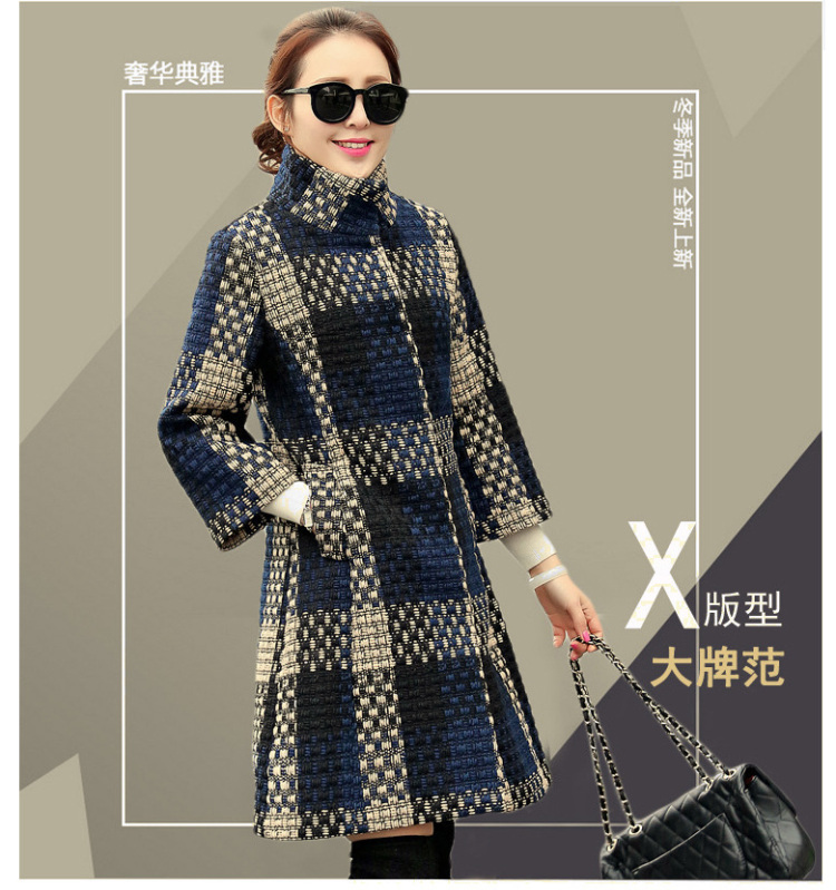 The achievement of the 2015 autumn and winter new Korean fashion in the Sau San Long Seven-sleeved gross? coats navy M picture, prices, brand platters! The elections are supplied in the national character of distribution, so action, buy now enjoy more preferential! As soon as possible.