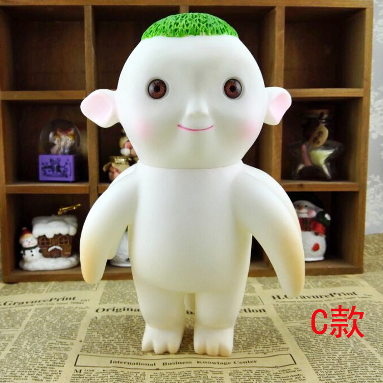 加大号花千骨胡巴糖宝贝存钱罐个性卡通存钱罐捉妖记摔不破分节存钱筒 大号B款