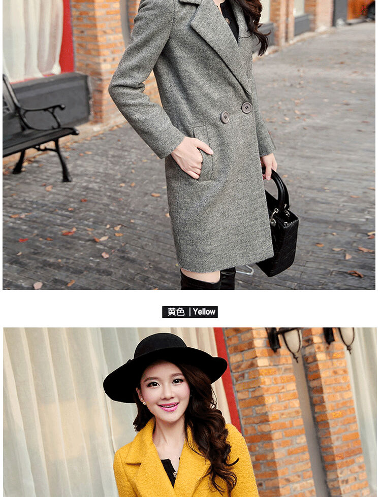 Yi Guo Meng gross? autumn and winter coats women 2015 replacing the new Korean version of Sau San over the medium to longer term of 1085 black jacket? M picture, prices, brand platters! The elections are supplied in the national character of distribution, so action, buy now enjoy more preferential! As soon as possible.