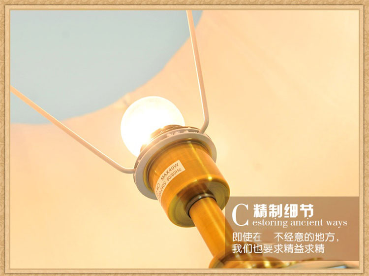 落地灯欧式新古典水晶LED落地灯后现代客厅书房卧室落地灯L31