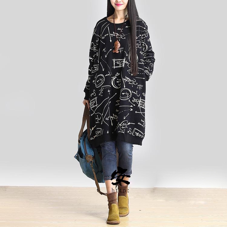 Dp autumn new product releases Korea lint-free thick xl women in loose long sweater cotton thick mm dress long-sleeved black/XL Photo, prices, brand platters! The elections are supplied in the national character of distribution, so action, buy now enjoy more preferential! As soon as possible.