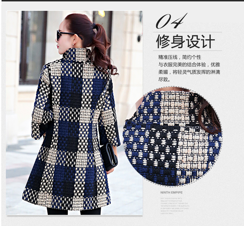 The new 2015 PDQC autumn and winter coats girl in gross? Long Hoodie Korean commuter Sau San video thin collar 7 cuff wool a wool coat female picture color 2XL Photo, prices, brand platters! The elections are supplied in the national character of distribution, so action, buy now enjoy more preferential! As soon as possible.