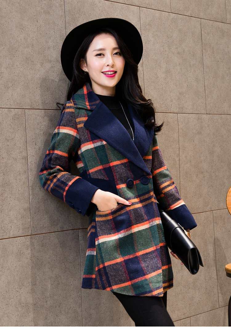 Li Mei wool coat women 2015? autumn and winter new graphics in Sau San thin long latticed wool a wool coat larger windbreaker coffee latticed XL Photo, prices, brand platters! The elections are supplied in the national character of distribution, so action, buy now enjoy more preferential! As soon as possible.