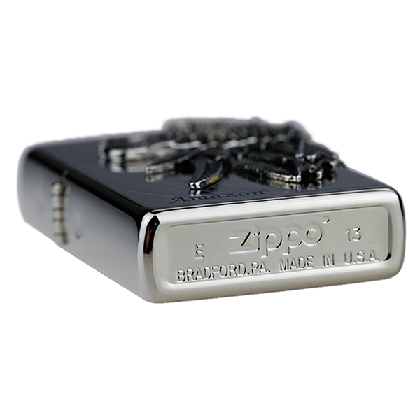 韩版-原装正品 <em>Zippo</em>打火机 银色<em>女</em>战士_<em>ZIPPO</em>