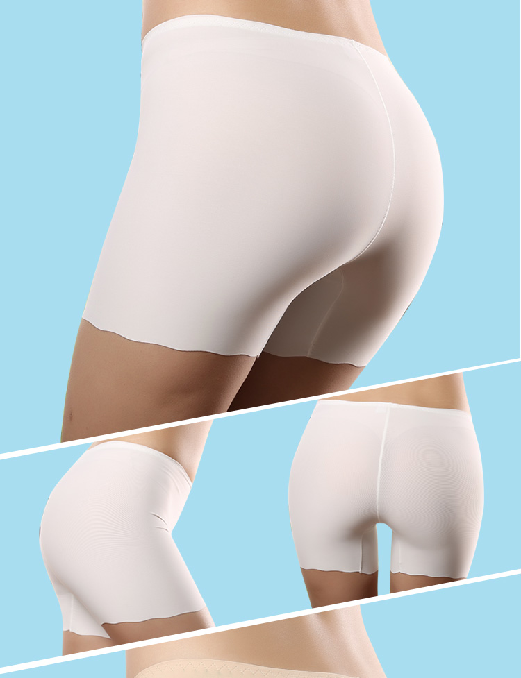 北极绒 3条装女士<em>内裤</em>无痕<em>平角冰丝</em>性感透明安