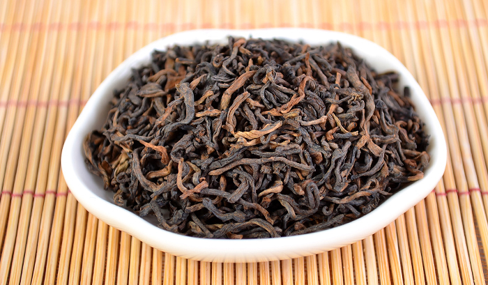 天福茗茶 陈年普洱茶-s7 普洱芽茶 熟茶 250克装