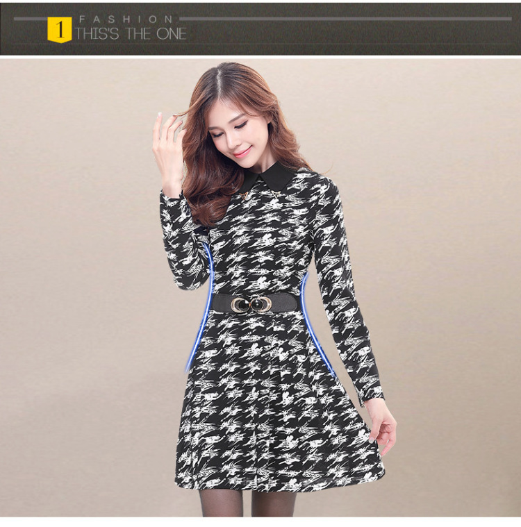 Morning to 2015 to increase the number of female chidori autumn and winter new dresses Korean version of thin Sau San long skirt skirt chidori 3XL( recommendations 150-165¨catties of picture), prices, brand platters! The elections are supplied in the national character of distribution, so action, buy now enjoy more preferential! As soon as possible.