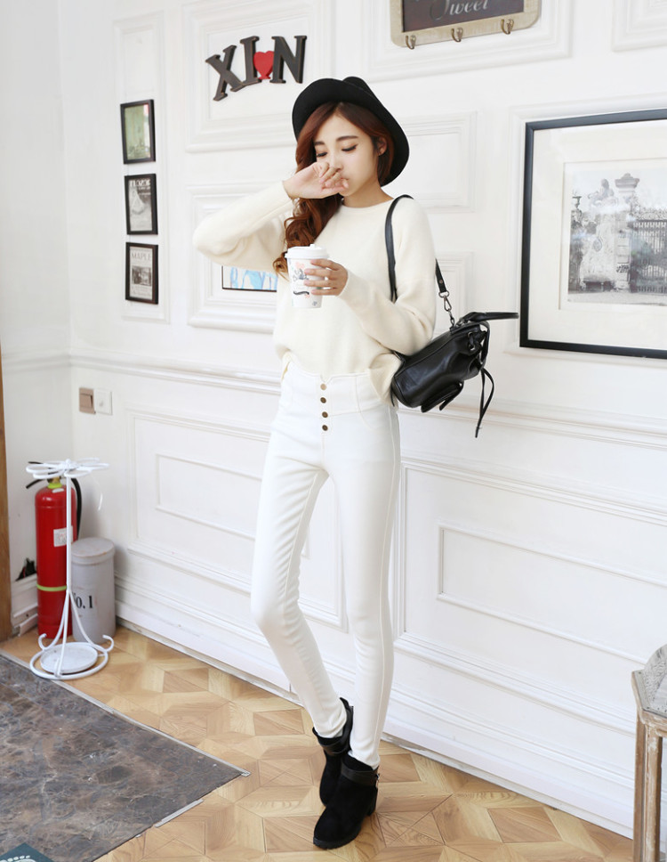 2015 Autumn and winter Zz&ff new Korean large relaxd the lint-free thick pencil Castor, forming the elastic trousers leisure video thin black trousers XXXL picture, prices, brand platters! The elections are supplied in the national character of distribution, so action, buy now enjoy more preferential! As soon as possible.