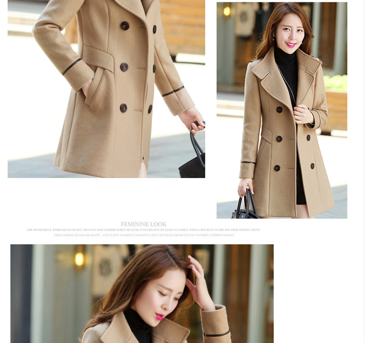 Korea's 2015 Autumn new Korean fashion in the Sau San long large female double-a wool coat X3335 wine red XXXL picture, prices, brand platters! The elections are supplied in the national character of distribution, so action, buy now enjoy more preferential! As soon as possible.